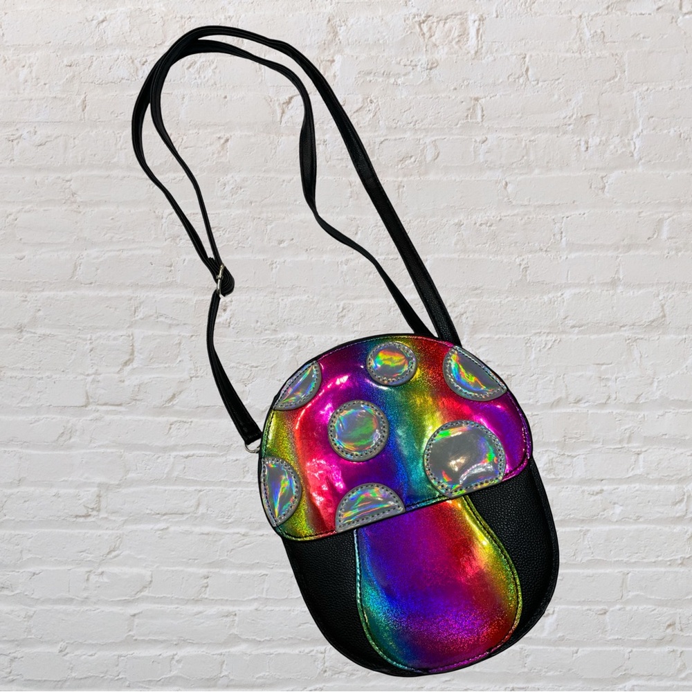Psychedelic mushroom satchel